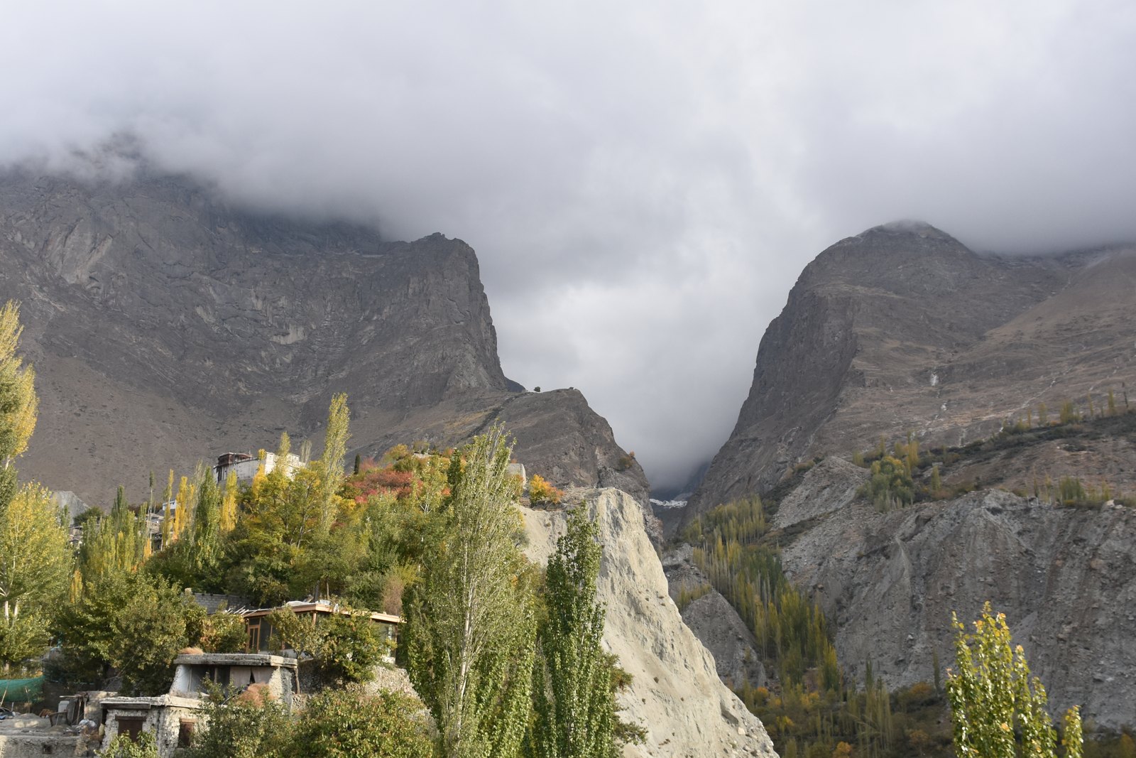 Hunza by Air in Winters